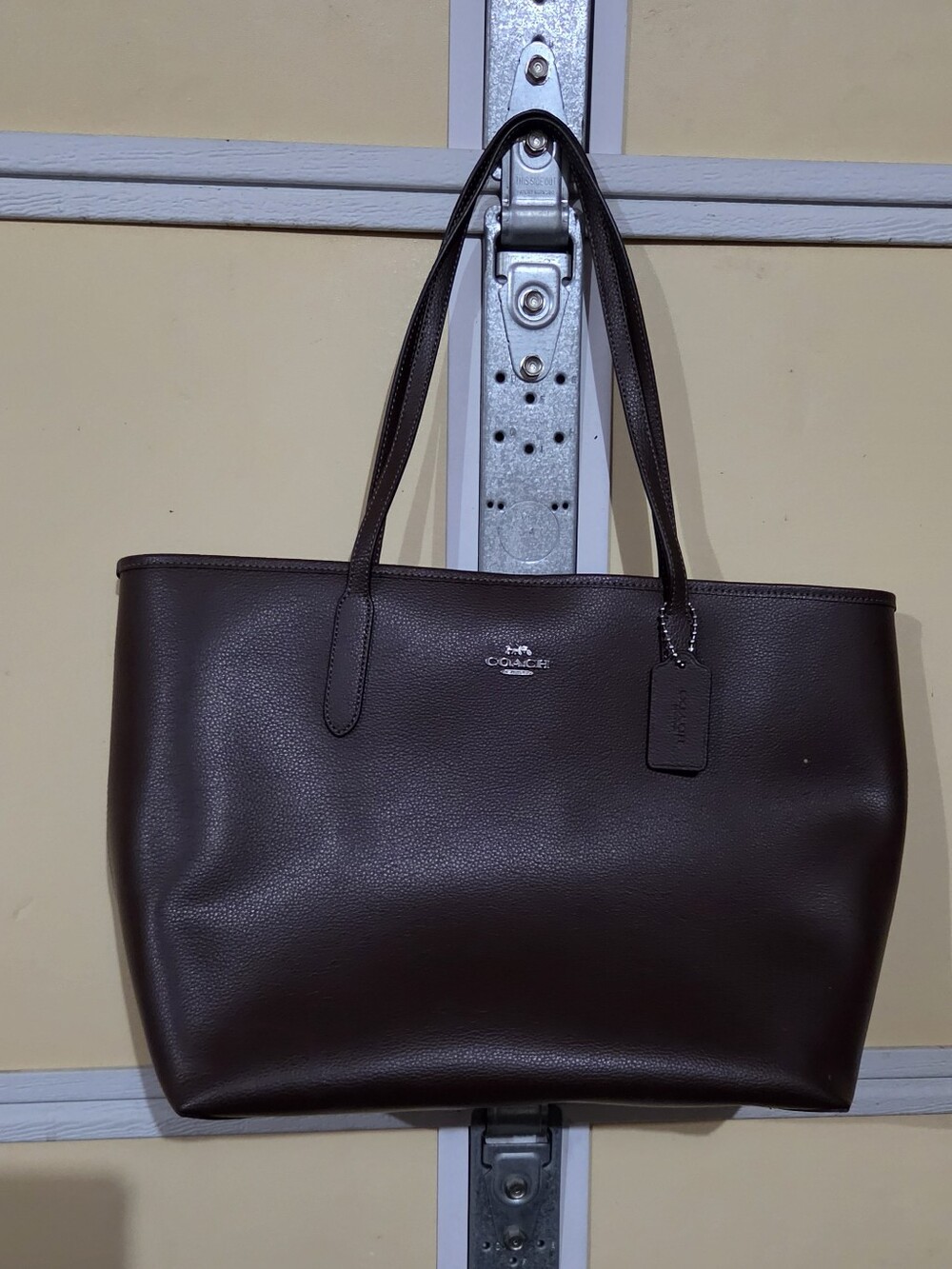 Coach Brown Tote Bag - Classic Everyday Carry Preloved